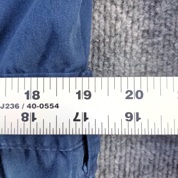 U.S. Navy Men's Utility Coveralls Blue Size 46L Actual 38x29.5 Embroidered - Picture 13 of 16